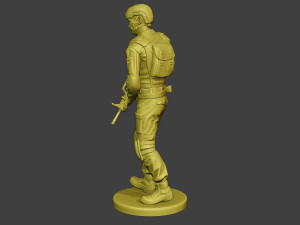 china actual special forces pap 0003 3D Print Model