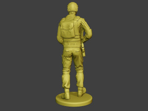 china actual special forces pap 0003 3D Print Model