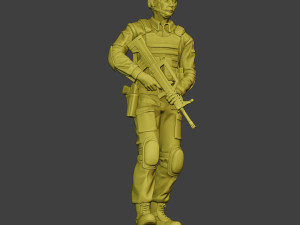 china actual special forces pap 0003 3D Print Model