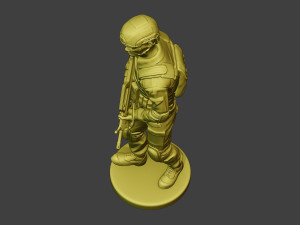 china actual special forces pap 0003 3D Print Model