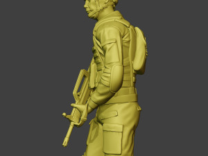 china actual special forces pap 0003 3D Print Model