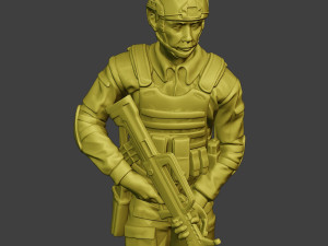 china actual special forces pap 0003 3D Print Model