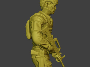 china actual special forces pap 0003 3D Print Model