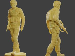 china actual special forces pap 0004 3D Print Model