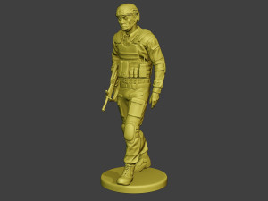 china actual special forces pap 0004 3D Print Model