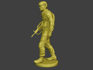 china actual special forces pap 0004 3D Print Model