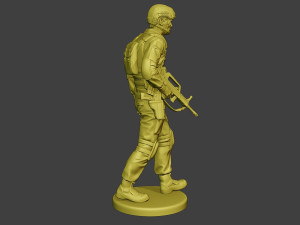 china actual special forces pap 0004 3D Print Model