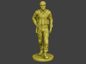 china actual special forces pap 0004 3D Print Model
