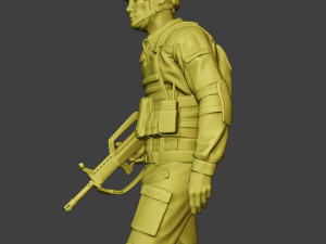 china actual special forces pap 0004 3D Print Model