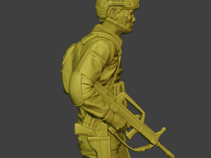 china actual special forces pap 0004 3D Print Model