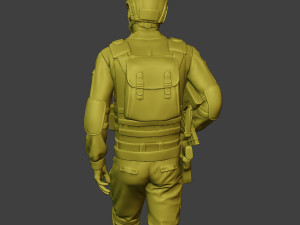 china actual special forces pap 0004 3D Print Model