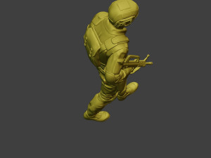 china actual special forces pap 0004 3D Print Model