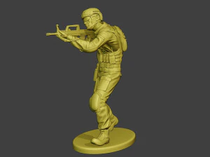 china actual special forces pap 0005 3D Print Model