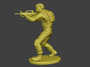 china actual special forces pap 0005 3D Print Model