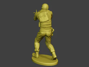china actual special forces pap 0005 3D Print Model