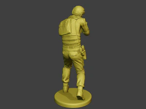 china actual special forces pap 0005 3D Print Model