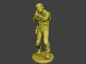 china actual special forces pap 0005 3D Print Model