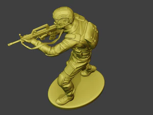 china actual special forces pap 0005 3D Print Model