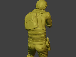 china actual special forces pap 0005 3D Print Model