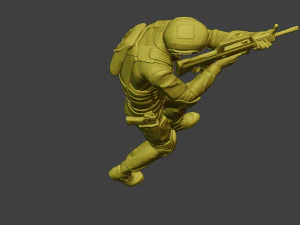 china actual special forces pap 0005 3D Print Model