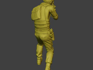 china actual special forces pap 0005 3D Print Model
