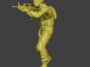 china actual special forces pap 0005 3D Print Model