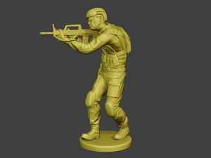 china actual special forces pap 0006 3D Print Model