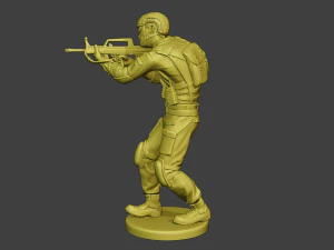china actual special forces pap 0006 3D Print Model