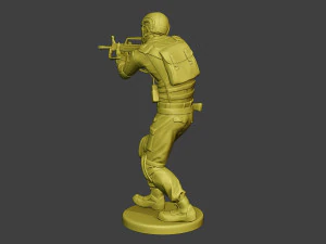 china actual special forces pap 0006 3D Print Model
