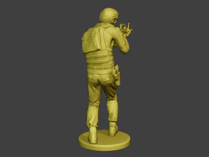 china actual special forces pap 0006 3D Print Model