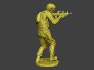 china actual special forces pap 0006 3D Print Model