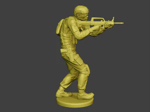 china actual special forces pap 0006 3D Print Model