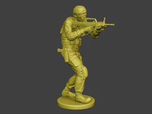 china actual special forces pap 0006 3D Print Model