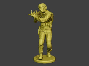 china actual special forces pap 0006 3D Print Model