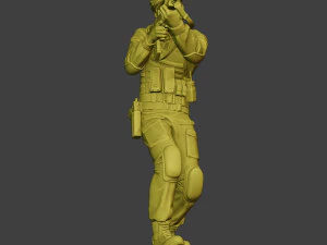 china actual special forces pap 0006 3D Print Model