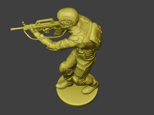 china actual special forces pap 0006 3D Print Model