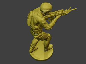 china actual special forces pap 0006 3D Print Model
