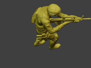 china actual special forces pap 0006 3D Принт Модель
