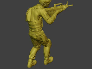 china actual special forces pap 0006 3D Print Model