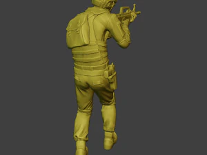 china actual special forces pap 0006 3D Print Model