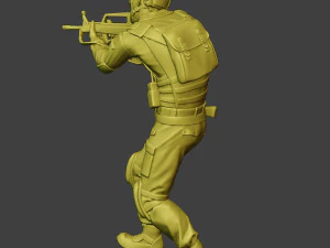 china actual special forces pap 0006 3D Print Model