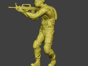 china actual special forces pap 0006 3D Print Model