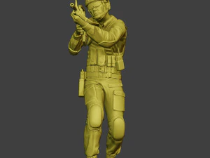 china actual special forces pap 0006 3D Print Model