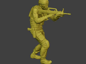 china actual special forces pap 0006 3D Print Model