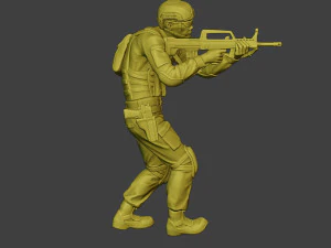 china actual special forces pap 0006 3D Print Model