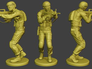 china actual special forces pap 0007 3D Print Model