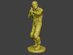 china actual special forces pap 0007 3D 프린트 모델