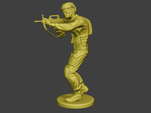china actual special forces pap 0007 3D Print Model