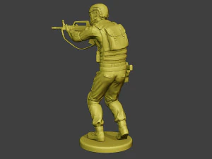 china actual special forces pap 0007 3D Print Model