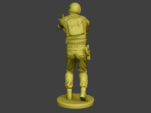 china actual special forces pap 0007 3D Print Model
